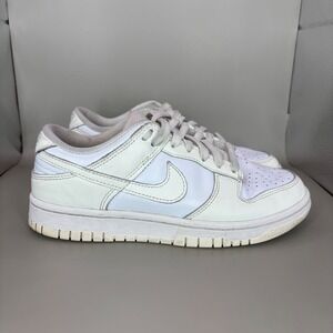 Nike Dunk Low White Women's Size‎ 6.5 DD1503 121 Casual Sneakers